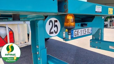 Remolque plataforma cargador forraje Rolland RP10004LSP - 12