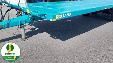 Remolque plataforma cargador forraje Rolland RP10004LSP - 1