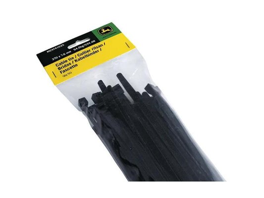 LIBRE SERVICE AGRICOLE - ELECTRICITE LISA - COLLIER RILSAN LG368MMX7,6MM LOT DE 50NOIR