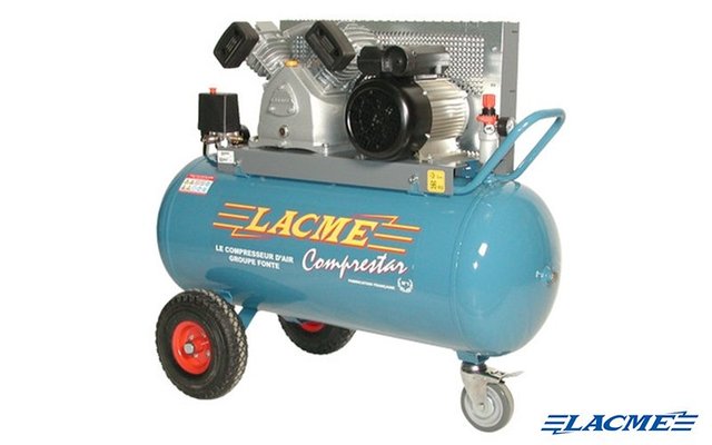 LIBRE SERVICE AGRICOLE - NETTOYEUR/GROUPE/COMPRESS - COMPRESSEUR COMPRESTAR 20 V 100 MONOPHASE LACME