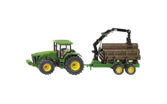 Accesorio otro - JOUET TRACTEUR JOHN DEERE 8430 AVEC REMORQUE FORESTIERE MCU195400000 