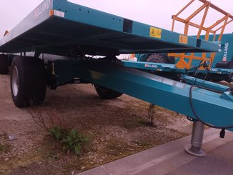 Remolque plataforma cargador forraje Rolland RP12006LSEL - 1