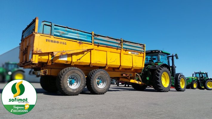 Remolques de cereales Rolland TURBO 155 - 1