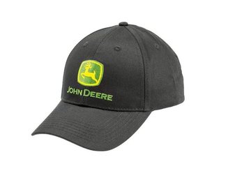 VÊTEMENTS - VETEMENTS DE TRAVAIL - CASQUETTE NOIRE AVEC LOGO JOHN DEERE