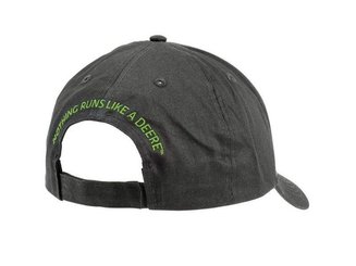 VÊTEMENTS - VETEMENTS DE TRAVAIL - CASQUETTE NOIRE AVEC LOGO JOHN DEERE