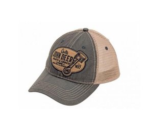 VÊTEMENTS - VETEMENTS DE TRAVAIL - CASQUETTE  TOILE CIREE MARRON GRILLAGEE