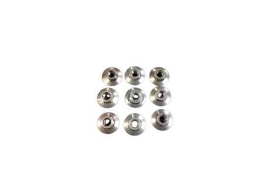 GOLF & TURF - LAMES BROSSES TURF - BLISTER 9 ECROUS DE LAMES HRM 310 / 520
