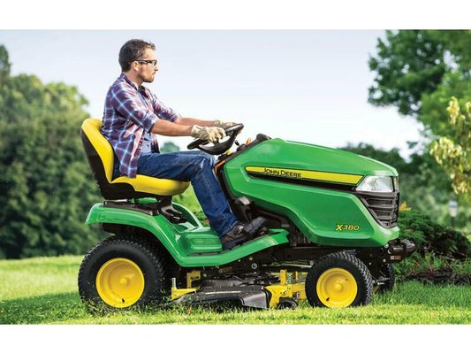 TONDEUSE AUTOPORTEE - AUTOPORTEE EJECT LAT - TRACTEUR TONDEUSE JOHN DEERE X380