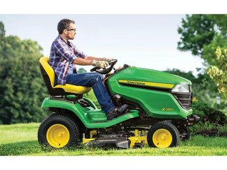 TONDEUSE AUTOPORTEE - AUTOPORTEE EJECT LAT - TRACTEUR TONDEUSE JOHN DEERE X380