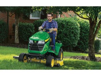 TONDEUSE AUTOPORTEE - AUTOPORTEE EJECT LAT - TRACTEUR TONDEUSE JOHN DEERE X380