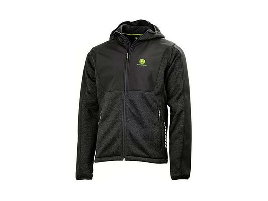 VÊTEMENTS - CHAUSSURES BOTTES - VESTE POLAIRE NOIR JOHN DEERE TAILLE XL
