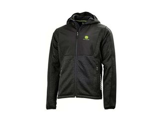 VÊTEMENTS - CHAUSSURES BOTTES - VESTE POLAIRE NOIR JOHN DEERE TAILLE XL