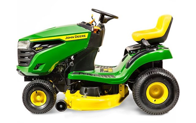 TONDEUSE AUTOPORTEE - AUTOPORTEE EJECT LAT - TRACTEUR TONDEUSE JOHN DEERE X107