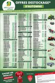 Offres déstockage Automne - Jardi Expert By Sofimat 