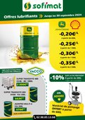 Offres huiles et lubrifiants