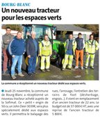 Livraison micro tracteur compact JOHN DEERE 3039R à Bourg-Blanc