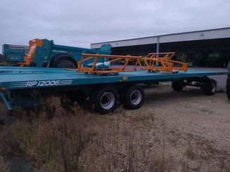 Remolque plataforma cargador forraje Rolland RP12006LSEL - 1