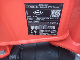 Rastrillos hileradores Kuhn GA6501P - 1