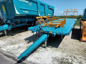 Remolque plataforma cargador forraje Rolland RP10004LSP - 1