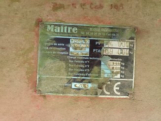 Remolques de cereales Divers PLATEAU - 3