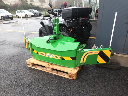 Masa 3 puntos - Pare choc bumper sur masse Evo 