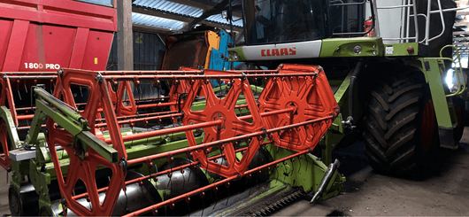 Cosechadoras Claas Lexion 550 - 10