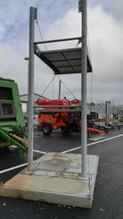 Tractores Cortacésped Autres Support porte-tondeuse autoportée 3 plateaux en acier galvanisé - 2