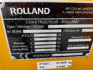Remolque Rolland PORTE-ENGIN PORTE-ENGINS PORTE ENGIN ENGINS ROLLAND PE150 PE 150 - 1