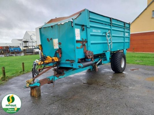 Remolques de distribución de pienso Rolland DAV 14 - 1