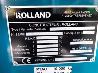 Remolques de cereales Rolland ROLLFARM5327 - 1