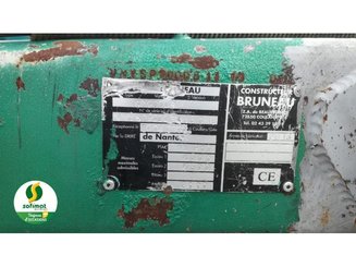 Remolque plataforma cargador forraje Bruneau SP9000B - 8