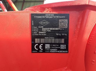 Rastrillos hileradores Kuhn GA5031 - 2