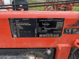 Rastrillos hileradores Kuhn GA7501 - 2